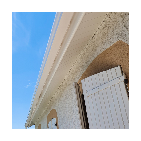 Naissance centrale à dilatation libre MEP RVND pour gouttière La Réversible et tuyau de 80 mm - PVC Blanc