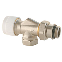 Corps de robinet équerre inversée à raccordement femelle male 1/2