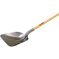 Pelle à neige en Duralumin - Revex - largeur d'épaules 36.5 cm - hauteur 42.5 cm - manche 1.20 m