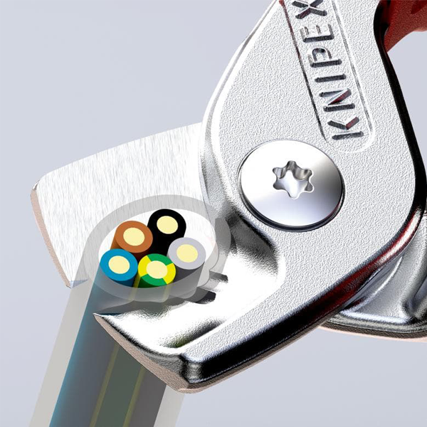 Pince coupe-câbles rigides et multibrins - StepCut Knipex - Isolée 1000V - Longueur 160 mm