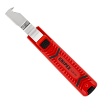Outil à dégainer Knipex pour câbles ronds standard - Lame scalpel - Longueur 165 mm