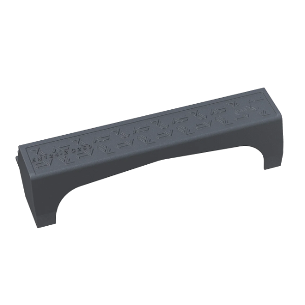 Avaloir eau pluviale en fonte C250 Profil T avec relief antidérapant - 800 x 220 mm
