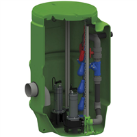 POSTE DE RELEVAGE POLYFOS 1000-2P PP50/290M.