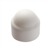 Cache écrou hexagonal en polyéthylène blanc pour vis tête H en M12 clé de 19 - boîte de 100