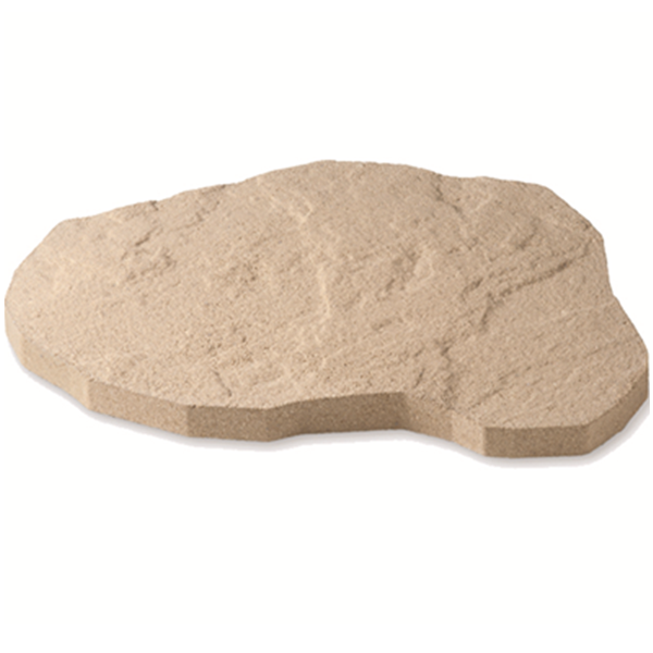 Pas japonais Sentier en béton beige décoratif - 48 x 36 cm - épaisseur 3,5 cm