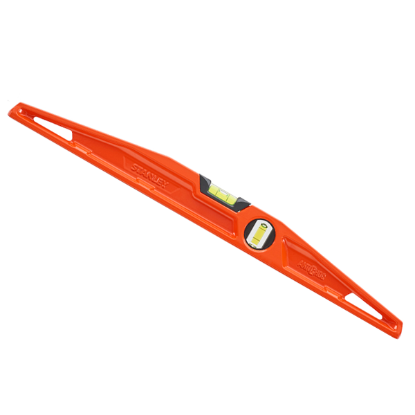 Niveau à bulle trapézoïdal MLH Stanley anti-choc longueur 800 mm