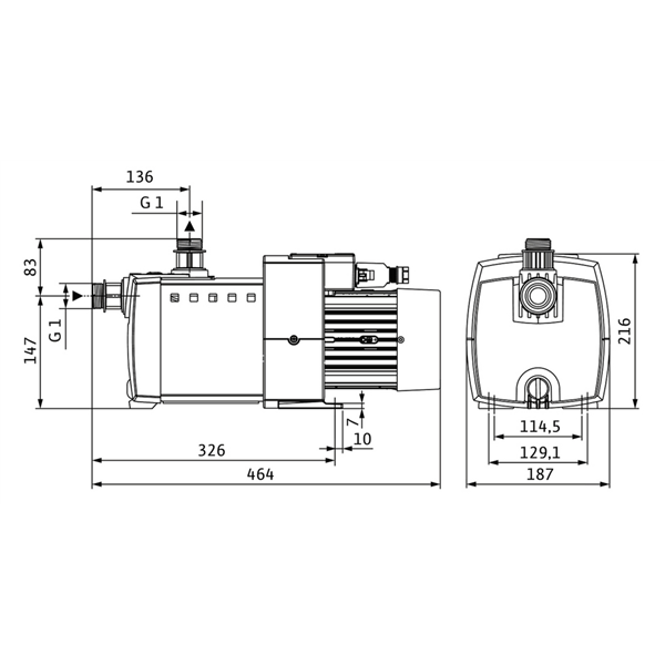 POMPE DE SURFACE HIMULTI 3-25