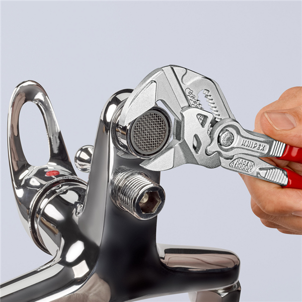 Pince clé gainée Knipex longueur 180 mm Diamètre maxi 40 mm