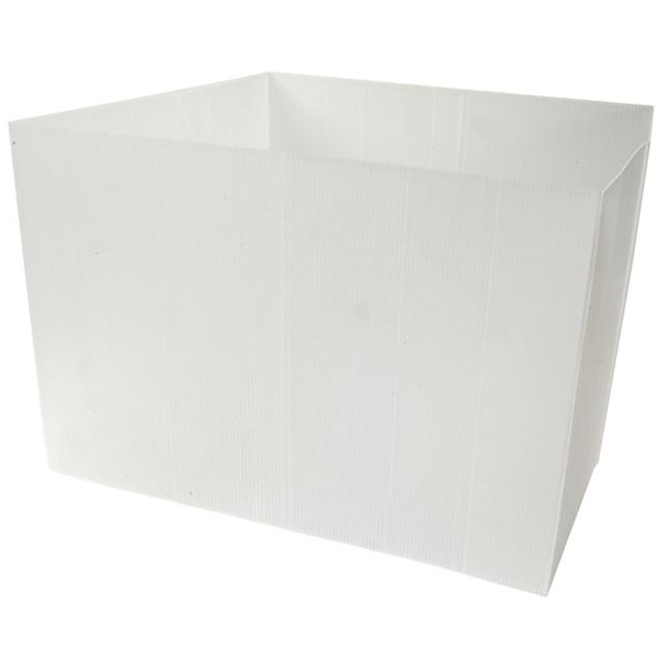 Retenue d'isolant Nicoll RITPI51 pour trappe de plafond - polypropylène blanc - 550,0 MM x 550 MM x 375,0 MM