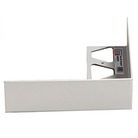 Profilé angle sortant 90° pour terrasse sur plot - Schlüter BARA-E90-RTSL - 25/50 - Gris métal