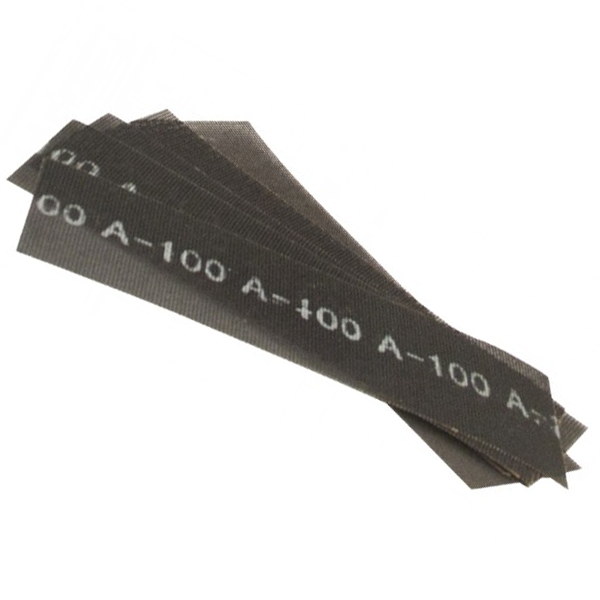 Treillis abrasif pour travaux de ponçage - Dimensions feuille 290 x 100 mm - Grain 80 - Par 10