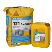 Mortier hydraulique classe R4 - Sikatop 121 Surfaçage - Gris - 26,75 KG