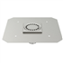 Siphon de douche inox 100,0 mm x 100,0 mm réglable en hauteur avec platine de reprise d'étanchéité - sortie verticale 40 mm