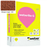 Enduit monocouche semi-allégé et coloré à grain moyen WeberLite G 330 Brique rouge - sac de 25 KG