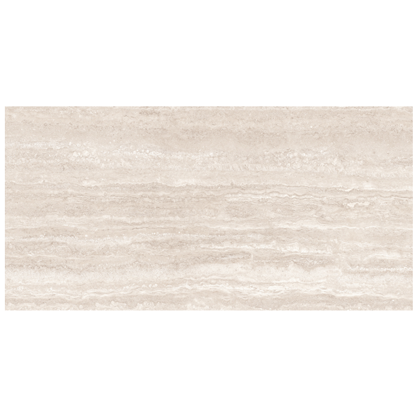 Carrelage sol intérieur effet pierre en grès cérame - Realstone Travertino Vein - 120,0 CM x 60,0 CM - ép. 9,00 MM - Bianco