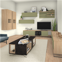 Parquet stratifié Classic 8/33 - 4 chanfreins avec système CLIC it! - 193 x 8 x 1292 mm - Acacia Sheffield naturel