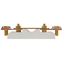 Barrette de mesure Debflex - 2 cosses - Câble de terre 25mm² - Porcelaine