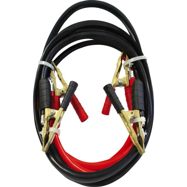 Câbles de démarrage 25 mm² x longueur 3 m - pinces laiton - 500 A