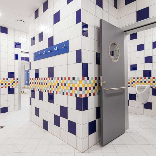 Faïence salle de bain Color One - 20,0 CM x 40,0 CM - ép. 7,00 MM - Blanc brillant