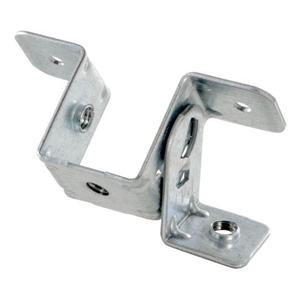 Attache universelle articulée 3D pour suspente de plafond sur tige filetée de 6 mm - boîte de 100