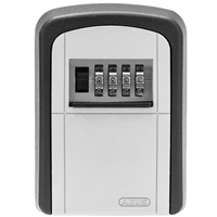 Boîte à clé sécurisée à combinaison à 4 chiffres Abus KeyGarage 707 - fixation murale - 88 x 120 x 39 mm