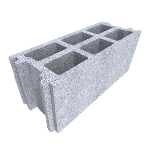 Bloc béton standard Elibloc B60 - 250 MM x 200 MM - Longueur 500 MM