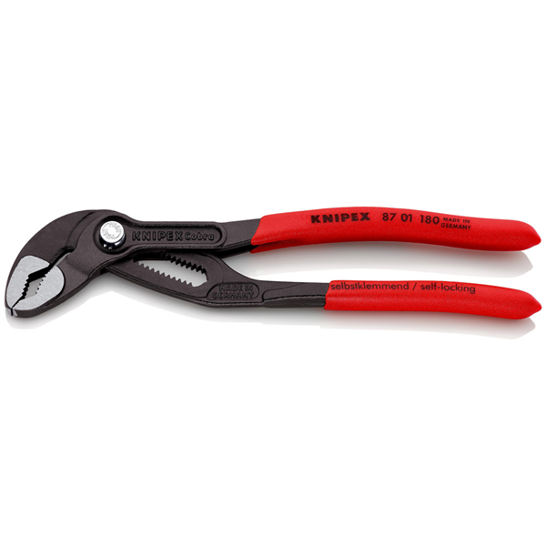 Pince multiprise Cobra® 180mm - Gainage PVC - Capacité 36mm