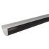 Gouttière demi-ronde Nicoll LG25 en Techtan Noir - développé de 250 mm - longueur 4 M