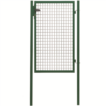 Portillon grillagé Garden+ Dirickx - Section carrée - Hauteur 1,50 m - Largeur passage 1 m - Vert