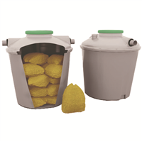 Decolloideur DECOFLO PE 200 l + filets Sphéroflo ®