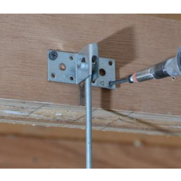 Suspente articulée Stil SA pour plafond sur support bois et béton - 67 MM x 30 MM - Boîte de 100