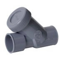 Clapet anti-retour Nicoll pour évacuation des eaux usées - Diamètre 40 mm - Angle 45° - PVC - Gris