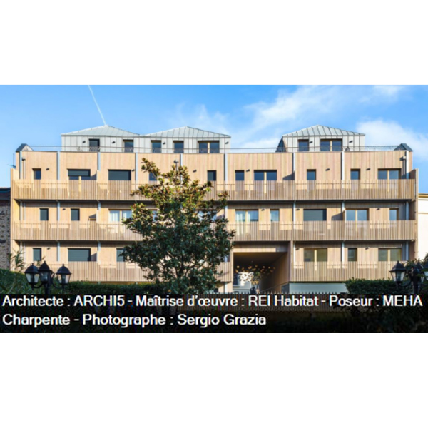 Bardage bois NEW AGE Douglas profil Linéa massif poncé saturateur pré-grisé Sivalbp - Gris 21x125 mm L.4 M