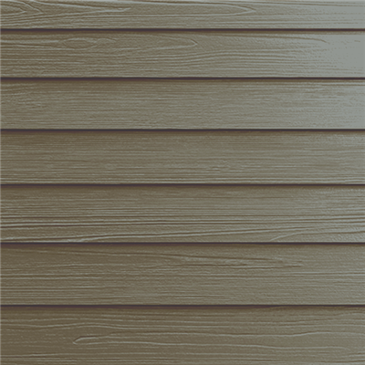 Bardage composite imitation bois - Hardie Plank - 180 MM x 8,00 MM - Long. 3,60 M - Vert Mousse