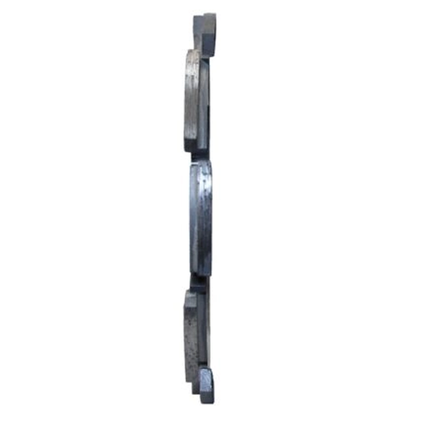 Disque diamant DJA TopLine Diam Industries - Ø 125 x 22,23 mm - Joints durs-tendres - 32 x 6.6 x 7 mm