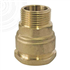 Raccord laiton droit SUMO pour tube PE Ø63 mm - Mâle 2