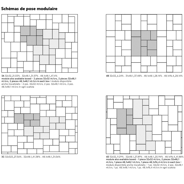 Carrelage extérieur en grès cérame rectifié effet terre cuite Fireclay Grip - 48,1 CM x 48,1 CM - ép. 8,00 MM - Beige