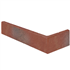 Plaquette d'angle de parement mural en terre cuite lisse Terreal PL12 Magnolia - 22 CM x 10,5 CM x 14 / 50 MM