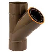 Hta-e culotte red evacuation 45° d125/110 ff