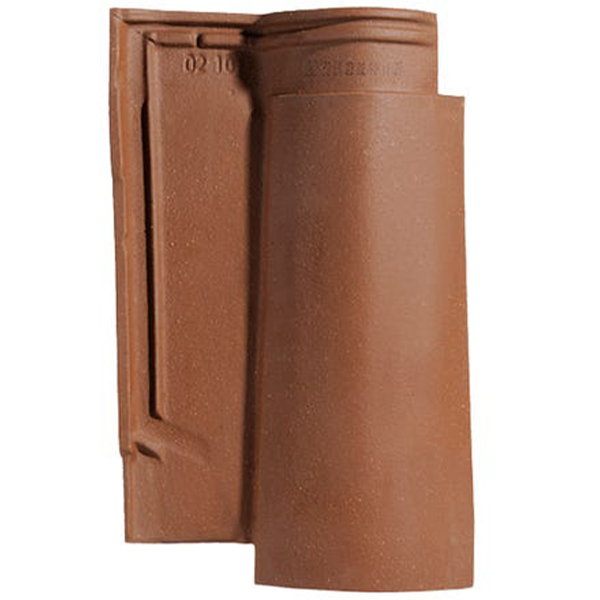 Tuile en terre cuite - Oméga 10 - à double emboîtement - réf.104 EDILIANS - Vieille masse