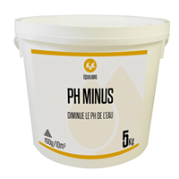 Traitement pH minus en poudre - Équilibrage et diminution pH - Dissolution rapide - Pot de 5 kg