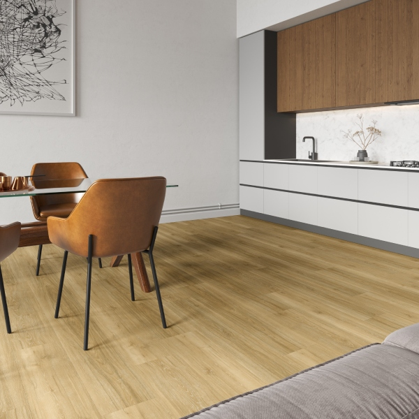 Lame vinyle à clipser pour sol intérieur - Clip 30 Edilis - Valley - 18.3 cm x 122 cm - ép.4 mm