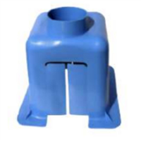 Tabernacle petit modèle excentré en PP Bleu