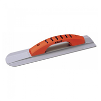 Taloche à main magnésium pour lisser les enduits - Théard Novaliss - Bouts arrondi et angle droit - 40 x 8 cm