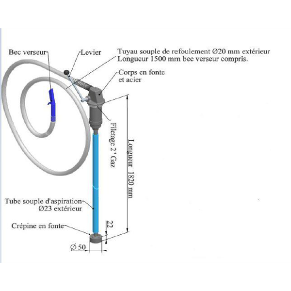 POMPE A MAIN AUTO-SIPH.POUR FUEL