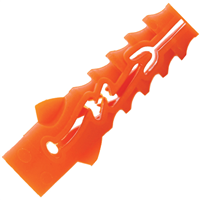 Cheville nylon sans collerette Spit pour fixation légère dans matériaux plein 10 x 50 mm boîte de 50