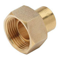 Raccord 2 pièces JPG DN12   écrou G 1/2" / CU16 + joint / sachet