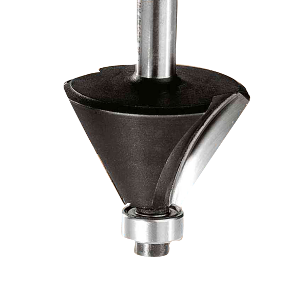 Fraise à chanfreiner HW S8 Festool pour angle 30° - Avec roulement 12,7 mm - Queue Ø 8 mm