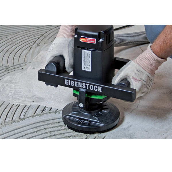 Ponceuse portative Eibenstock EBS1802 230 V 1800 W avec 1 plateau PNZ125 Ø 125 mm