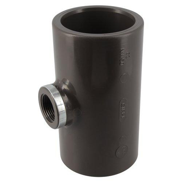 Hta té reduit tar. 90° d63x3/4" ff